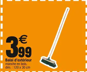 Cora x Carrefour Balai d’extérieur offre