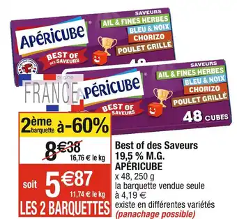 APĂRICUBE Best of des Saveurs 19,5 % M.G
