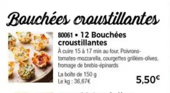 Thiriet 12 Bouchées Croustillantes offre