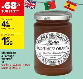 Marmelade à l'orange TIPTREE