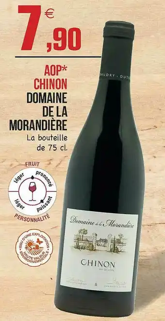 E.Leclerc Aop Chinon Domaine De La Morandière offre