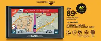 E.Leclerc L'Auto Gps Drive 31 Lmt-s Se Garmin offre