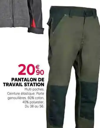 Pantalon De Travail Station