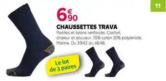 Kiriel Chaussettes Trava offre