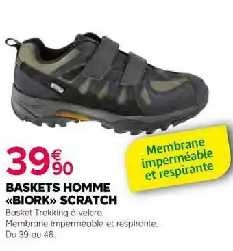 Kiriel Baskets Homme «biork» Scratch offre