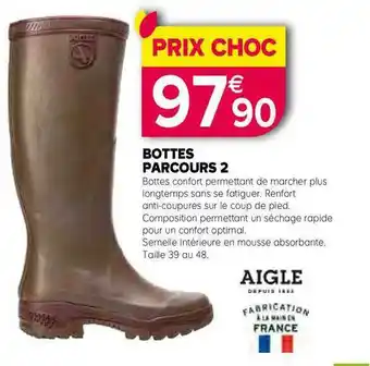 Bottes Parcours 2