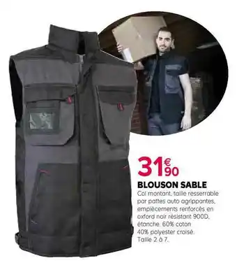 Blouson Sable