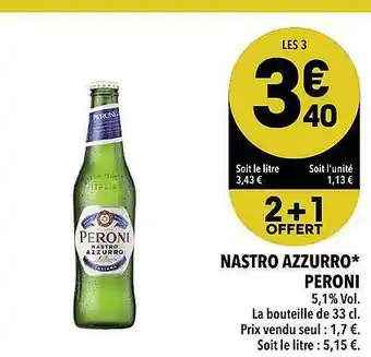 Nastro Azzurro Peroni