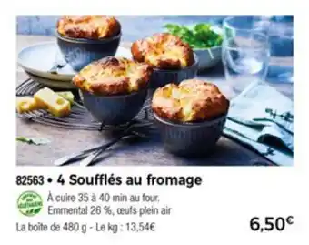 4 Soufflés au fromage