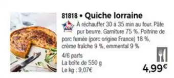 Quiche lorraine