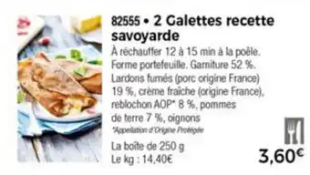 2 Galetets recette savoyarde