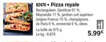 Pizza royale