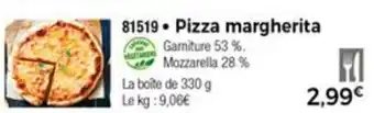 Thiriet Pizza margherita offre
