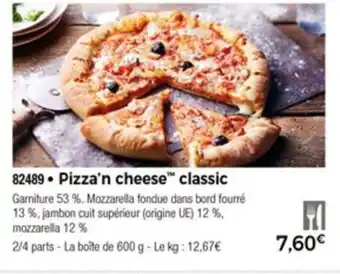 Pizza'n cheese classic