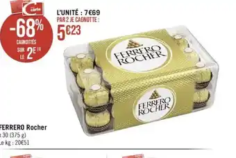 Géant Casino FERRERO Rocher offre