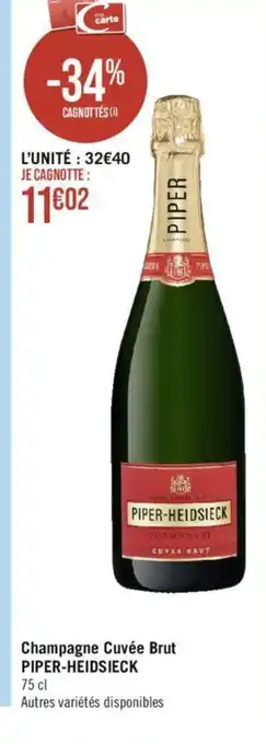 Champagne Cuvée Brut PIPER-HEIDSIECK