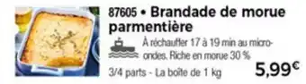 Brandade de morue parmentière