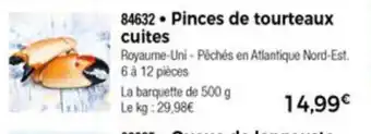 Thiriet Pinces de tourteaux cuites offre