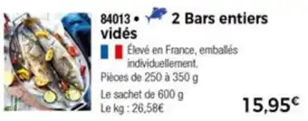 Thiriet 2 Bars Entiers Vidés offre