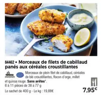 Thiriet Morceaux de Filets de Cabillaud offre