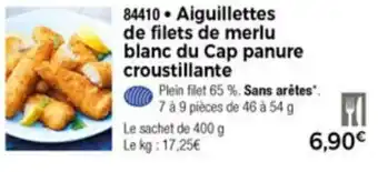 Thiriet Aiguillettes de Filets de Merlu offre