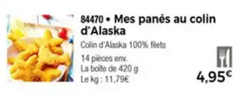 Thiriet Mes Panés Au Colin d'Alaska offre