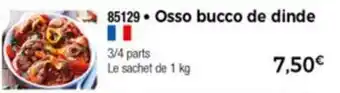 Osso Bucco de Dinde