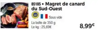 Thiriet Magret de Canard Du Sud-Ouest offre