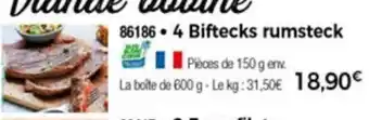 BIftecks rumsteck