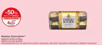 Monoprix Bouchées "Ferrero Rocher" offre