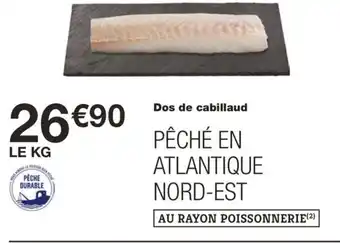 Monoprix Dos de cabillaud offre