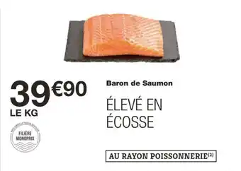 Monoprix Baron de Saumon offre