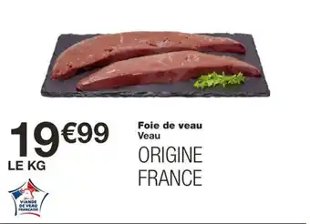 Monoprix Foie de veau Veau offre