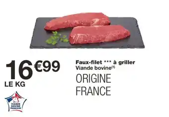 Monoprix Faux-filet *** à griller offre