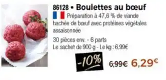 Boulettes au bœuf