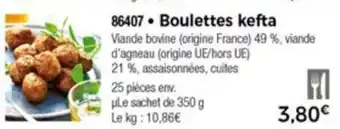 Boulettes kefta