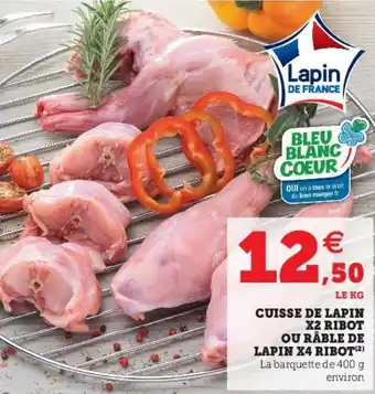 U Express Cuisse de lapin X2 ribot offre