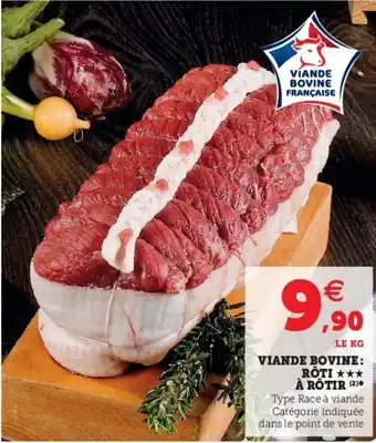U Express Viande bovine : Rôti à rôtir offre