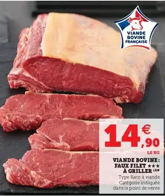 U Express Viande bovine faux filet offre