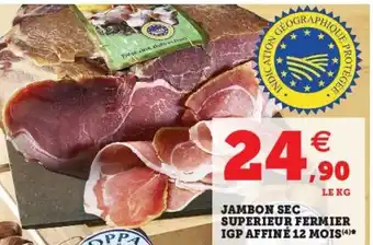 U Express Jambon sec superieur fermier offre