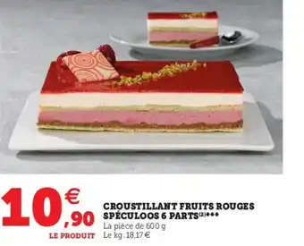 U Express Croustillant Fruits Rouges offre