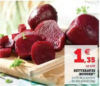 U Express Betteraves Rouges offre