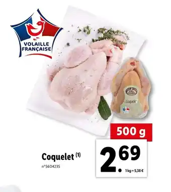 Lidl Coquelet offre