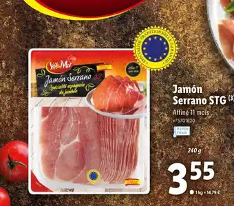 Lidl Jamón de Serrano offre