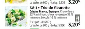 Trio De Fleurette
