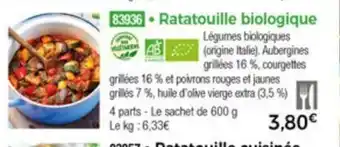 Ratatouille Biologique