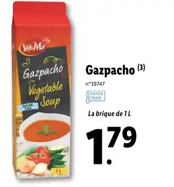 Lidl Gazpacho offre