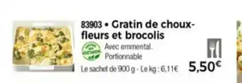 Thiriet Gratin De Choux-Fleurs Et Brocolis offre