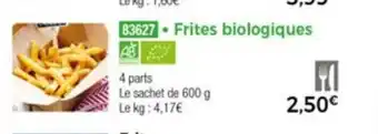 Frites Biologiques