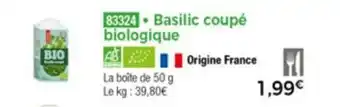 Basilic Coupè Biologique